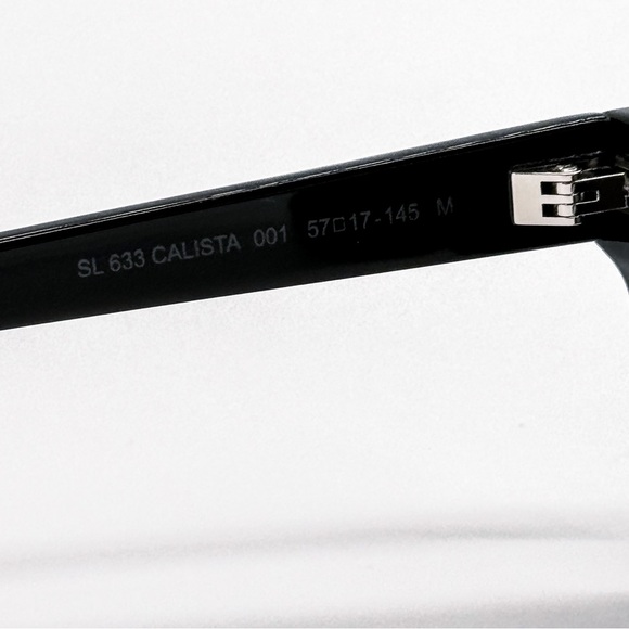 NEW SAINT LAURENT SL633 CALISTA 001 BLACK WOMEN SL 633 SUNGLASSES SAINT LAURENT - Picture 7 of 9
